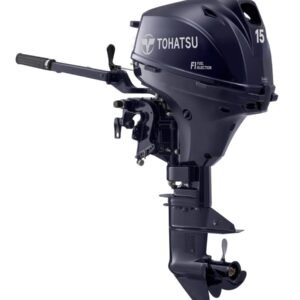 Tohatsu MFS15ES 15 HP Outboard Motor - Image 1